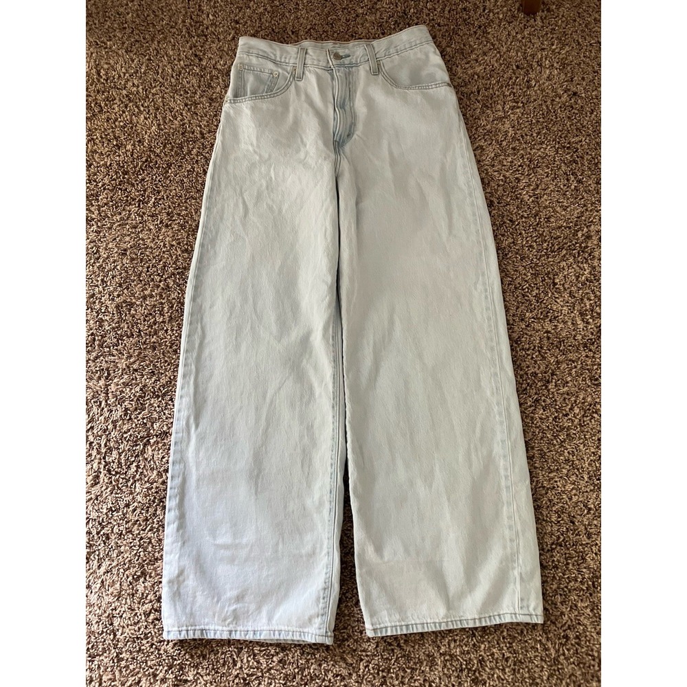 Levi's Cinch Baggy Wide Leg Jeans Women's Size 30